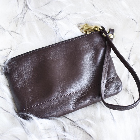 Brown coach wristlet - Picture 3 of 3